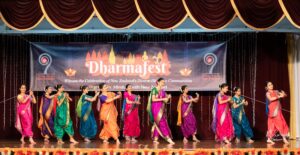 cultural performance at dharmafest by nupur dance academy