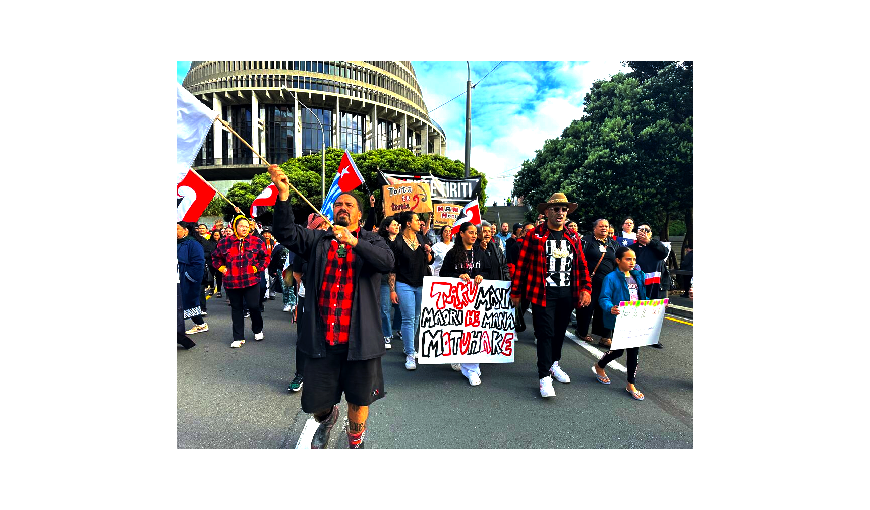 Nationwide M Ori Action The Indian News   Maori Protest 