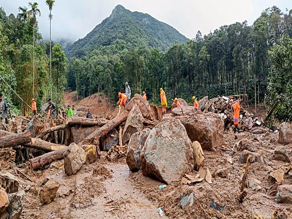 search and rescue operation is underway for the fifth day in the landslide hit wayanad