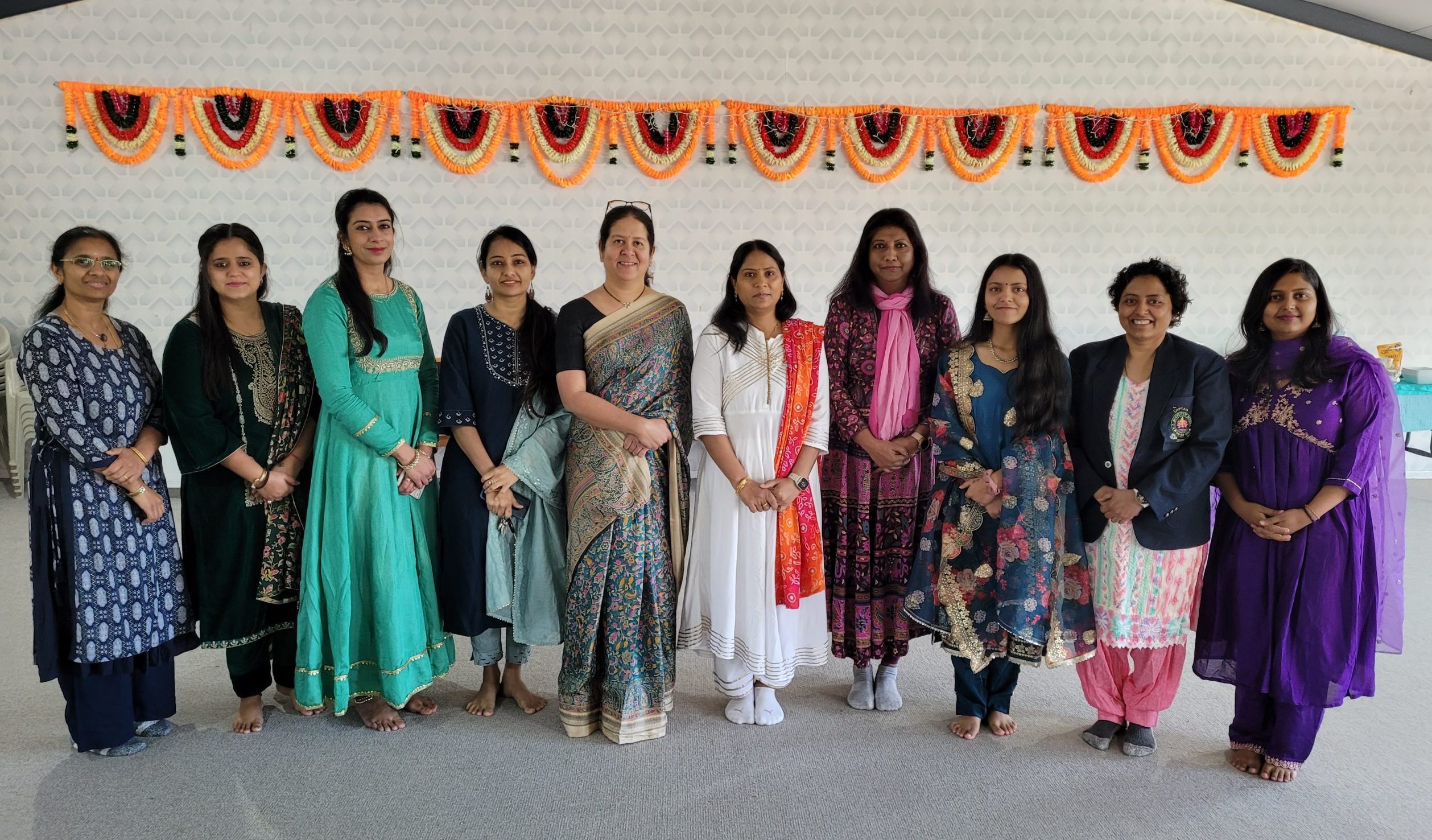 hindu women volunteers at hhc rotorua
