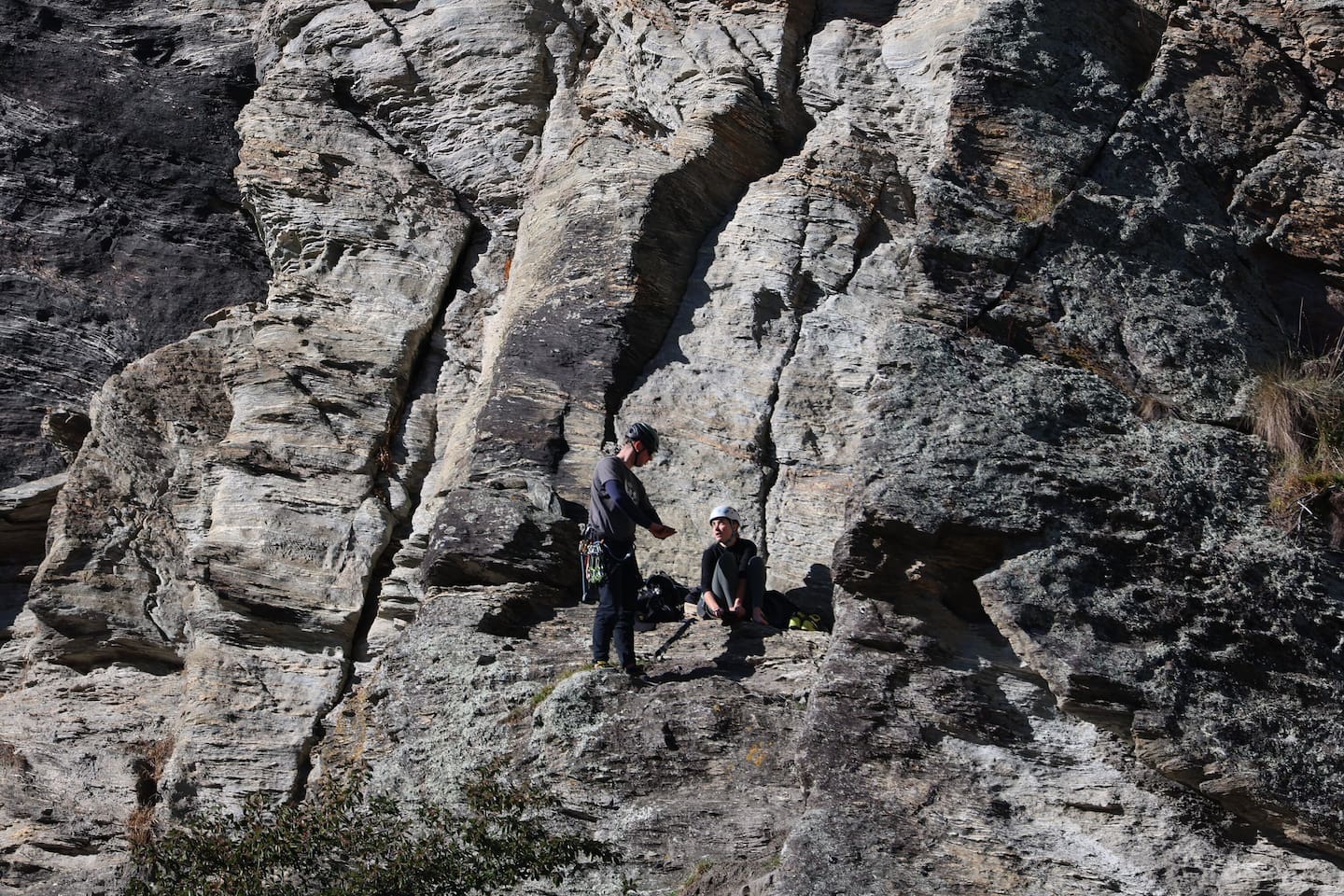 rock climber fall