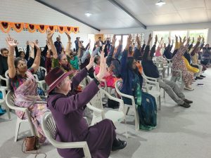 hef conf photo 5 audience doing yoga