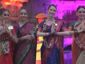 Miss World 2025: Contestants visit Thousand Pillar Temple in Telangana