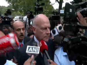 Air India CEO Campbell Wilson arrives at AI-171 plane crash site in Ahmedabad