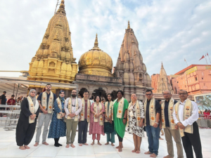 BRICS delegates experience India’s spiritual heritage at Kashi Vishwanath Temple in Varanasi