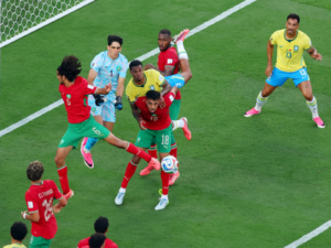 FIFA WC: Brazil play out 1-1 stalemate against Morocco in attacking slugfest; Vinicius Jr’s strike keeps five-time champs 92-year-old streak alive